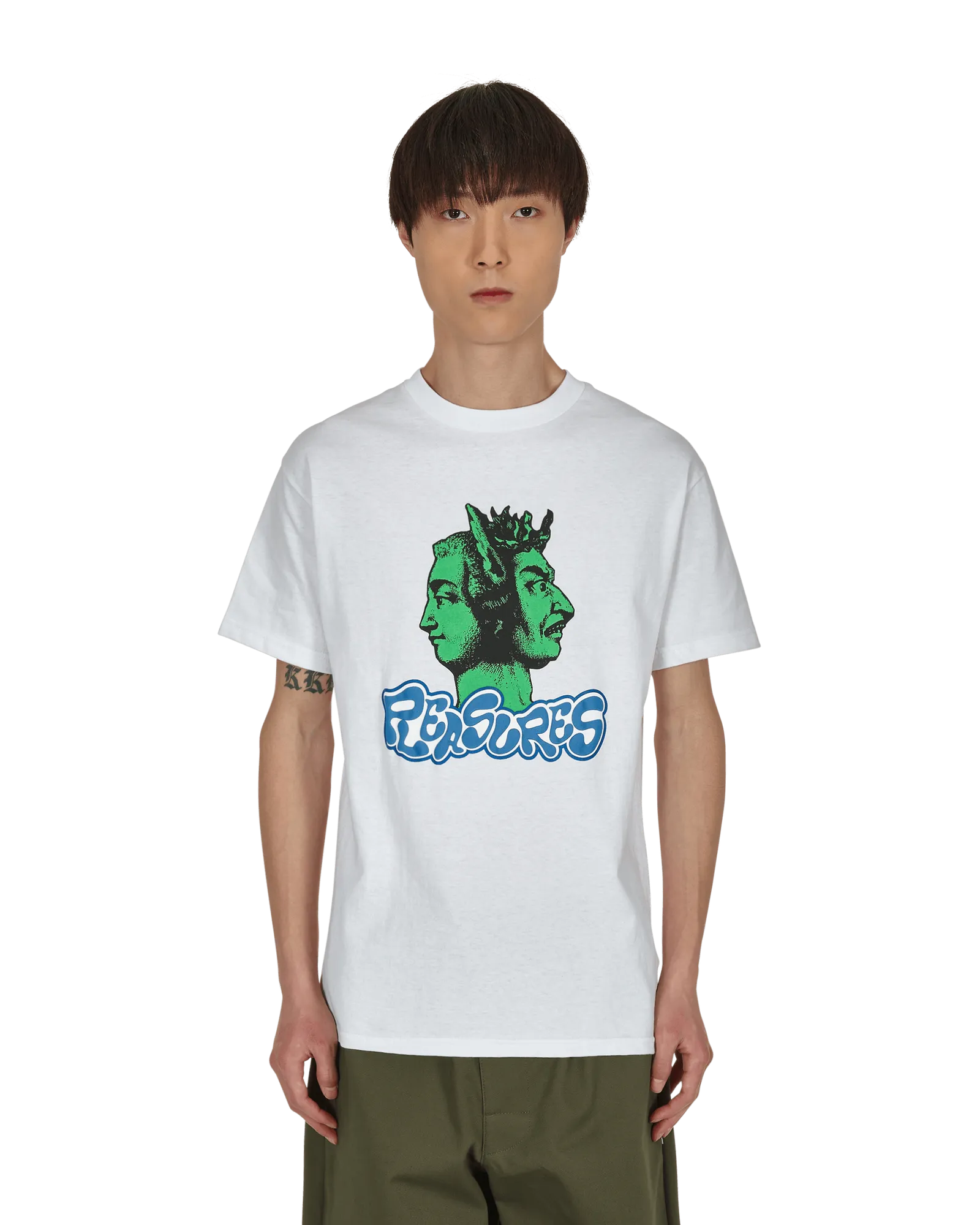 PLEASURES TWO FACE TSHIRT