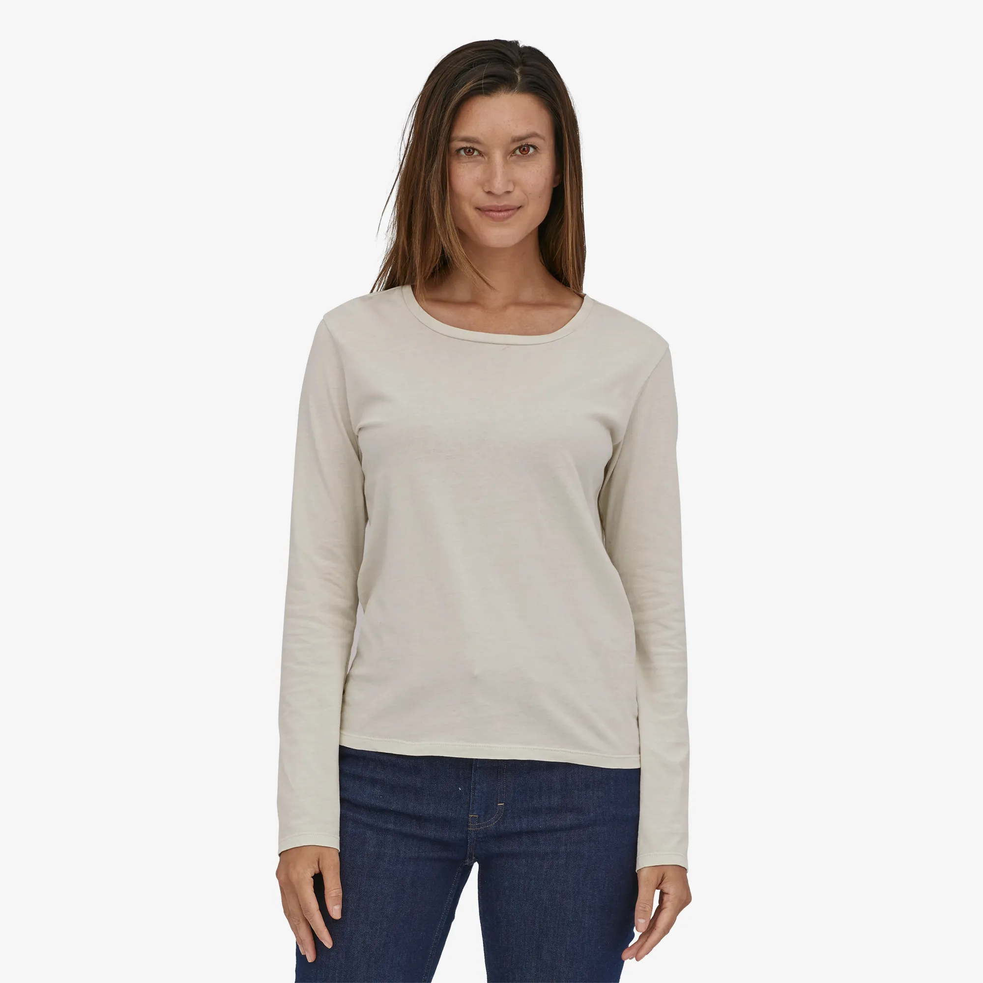 POLERA MUJER LONGSLEEVED REGENERATIVE ORGANIC CERTIFIED™ COTTON TEE