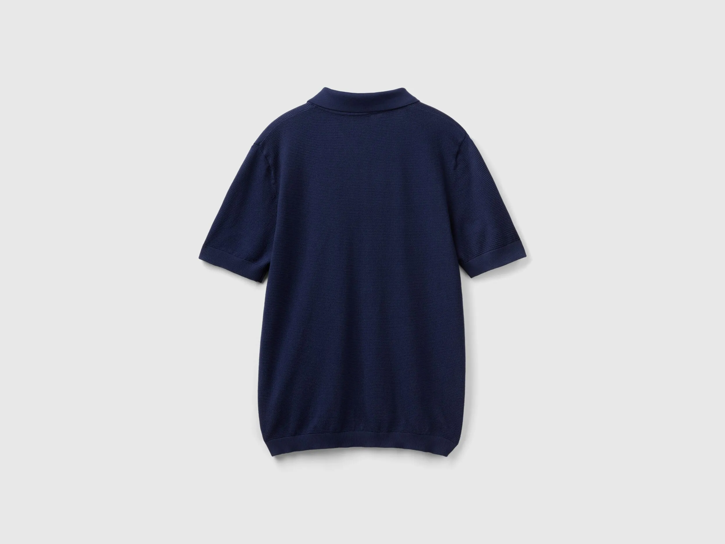 Polo de punto de manga corta