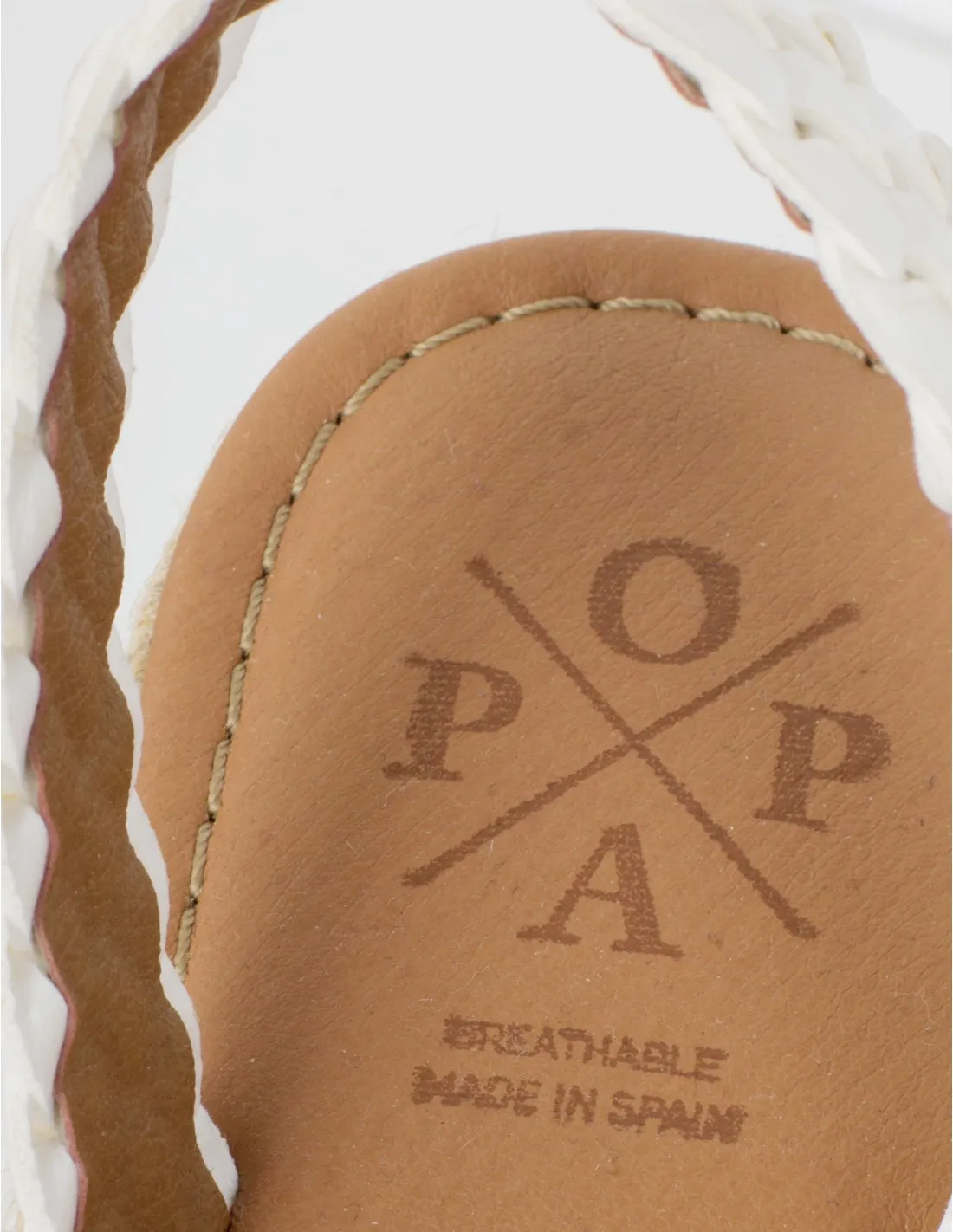 POPA Menorquinas Plataforma Esparto Trenzadas