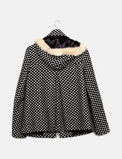 Primark Abrigo bicolor combinado