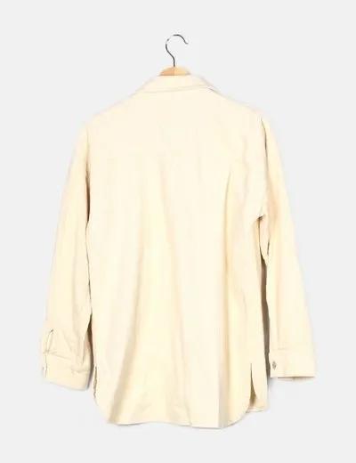 Primark Sobrecamisa pana beige