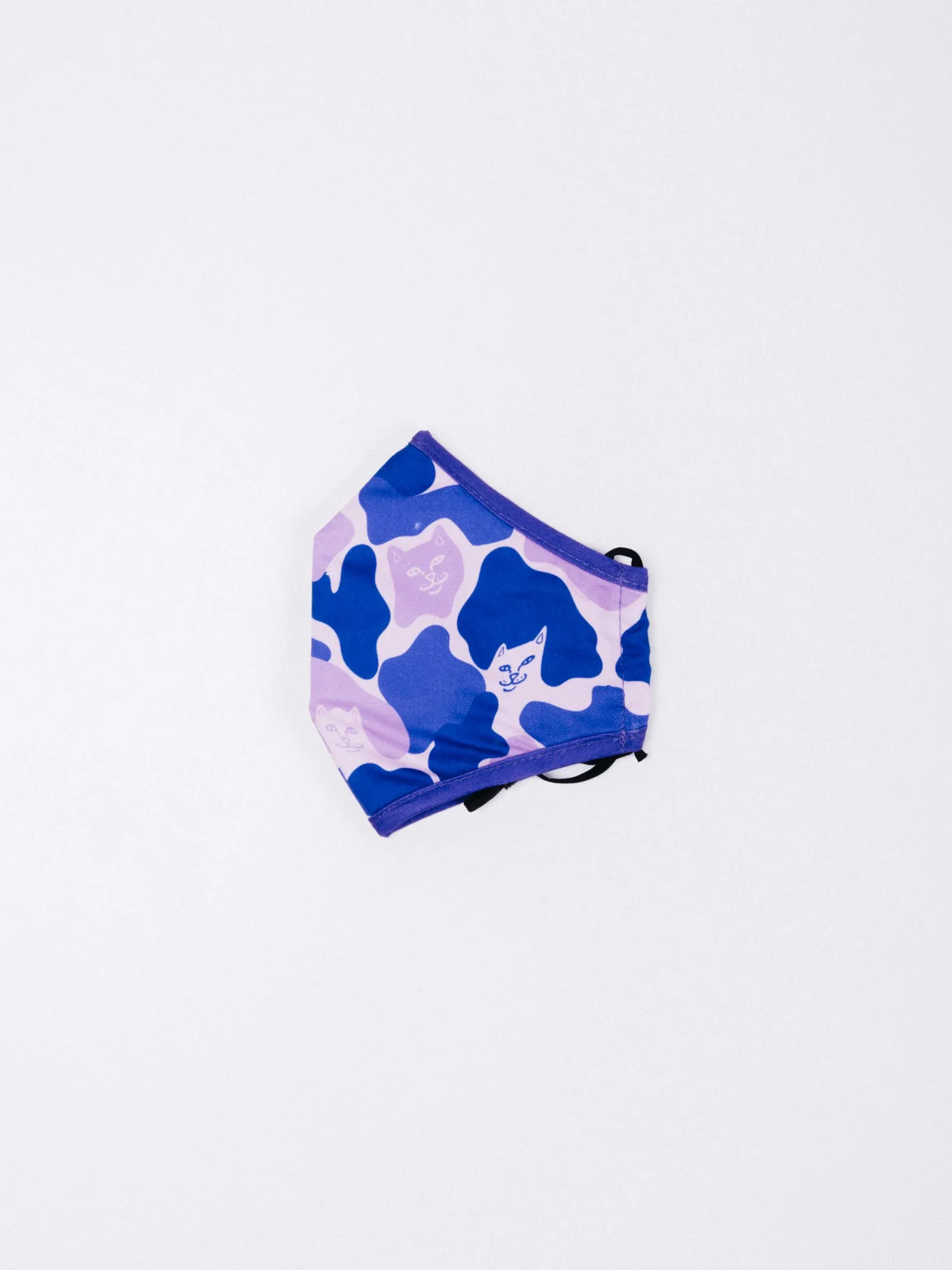 Purple Camo Face Mask