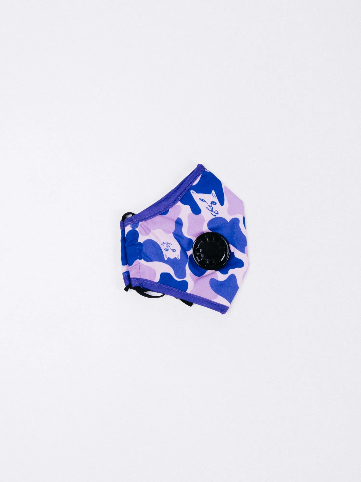 Purple Camo Face Mask