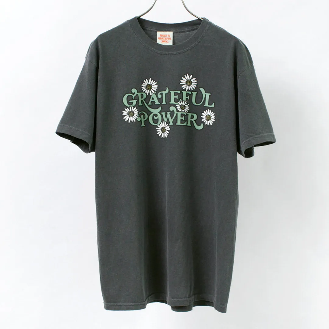 QUE TENGAS UN DíA AGRADECIDO / CAMISETA DE MANGA CORTA POWER#1