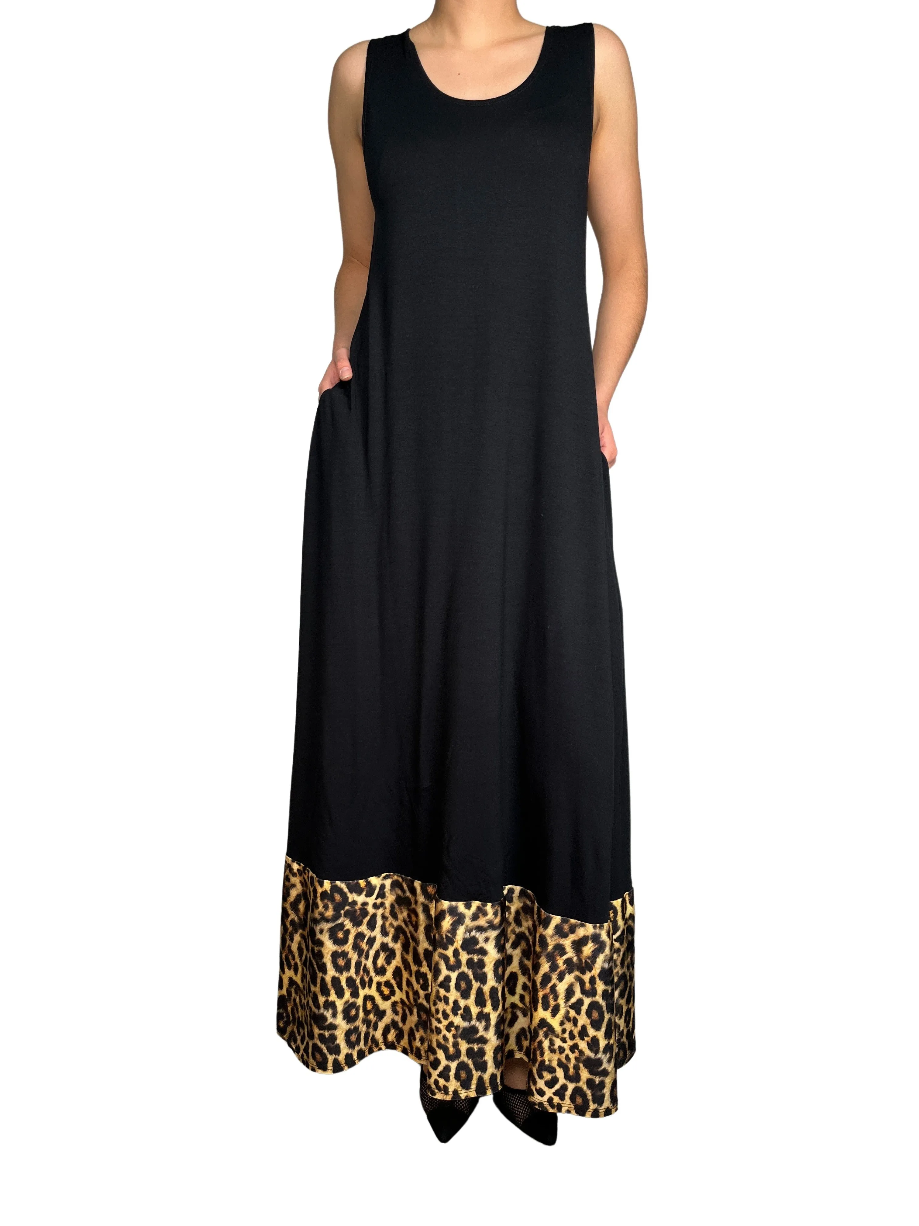 QÜINA Vestido Leopardo