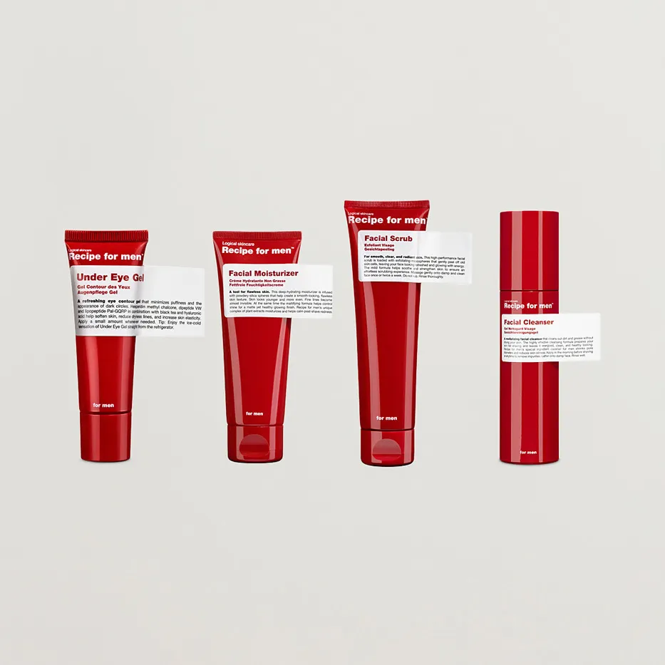 Recipe for men Complete Face Routine Kit
