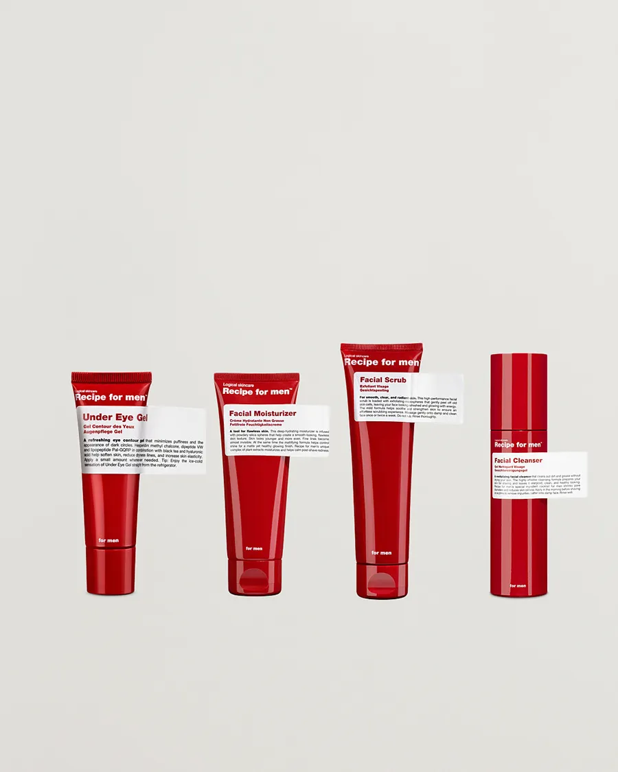 Recipe for men Complete Face Routine Kit