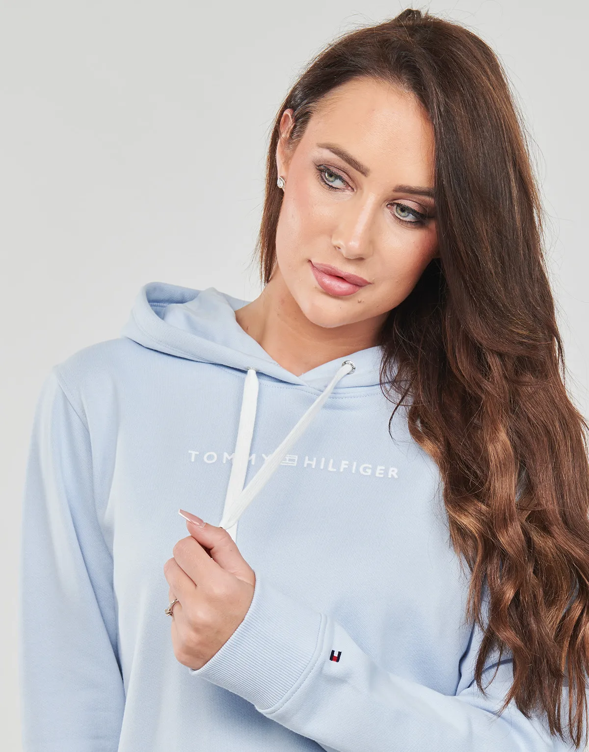REG FROSTED CORP LOGO HOODIE