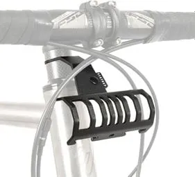 RESTRAP BARRA PARACHOQUES RESTRAP MONTAJE DE BOLSAS DE MANILLAR 11/4'' NEGRO