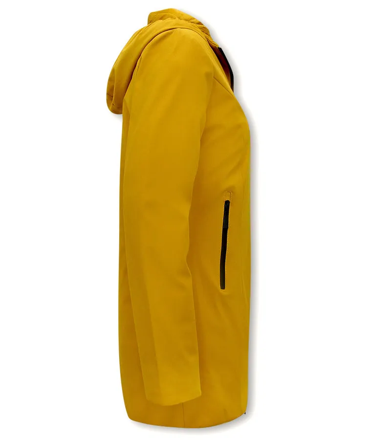 REVERSIBLES PARKAS MUJER CON CAPUCHA  2161GL  AMARILLO