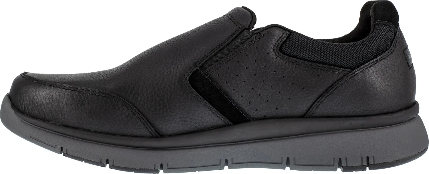 ROCKPORT WORKS Zapato de trabajo informal con elßsticos laterales SD con puntera de acero, negro, de hombre, Rockport Primetime
