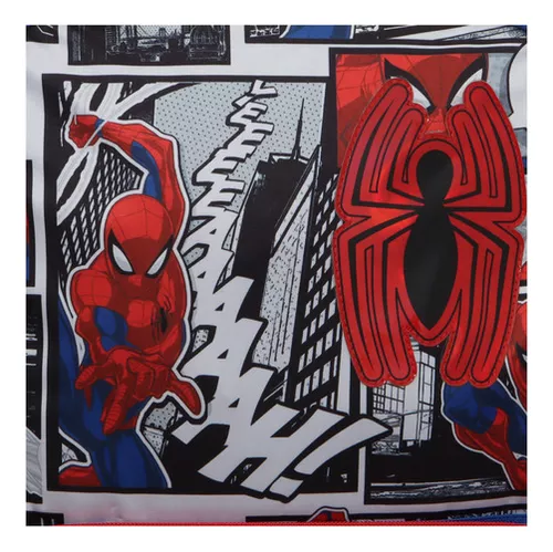 Ruz Mochila Escolar Moda Casual Marvel Spider Man Niño 87167 Color Marino Diseño de la tela No aplica