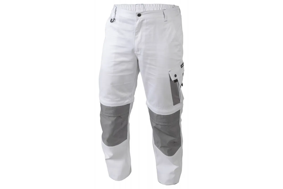 SALM pantalones de seguridad blancos S (48)