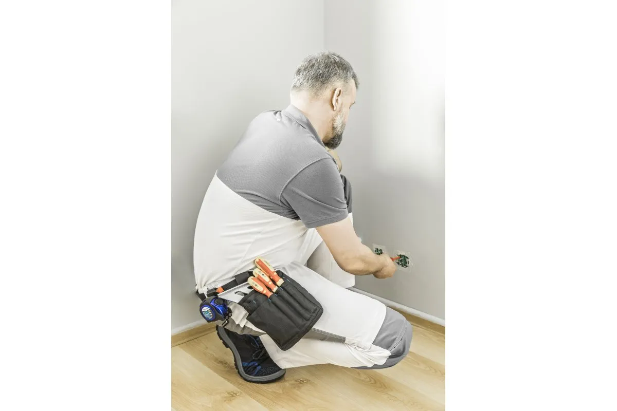 SALM pantalones de seguridad blancos S (48)