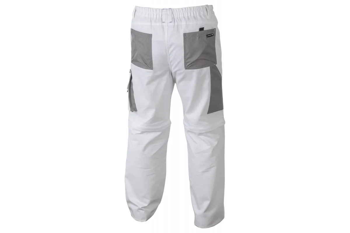 SALM pantalones de seguridad blancos S (48)