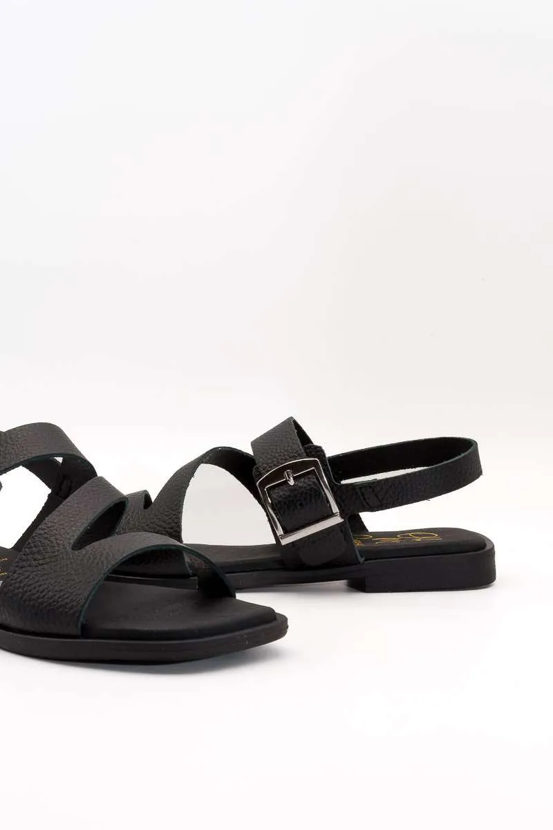Sandalia de color negro de Oh! My Sandals