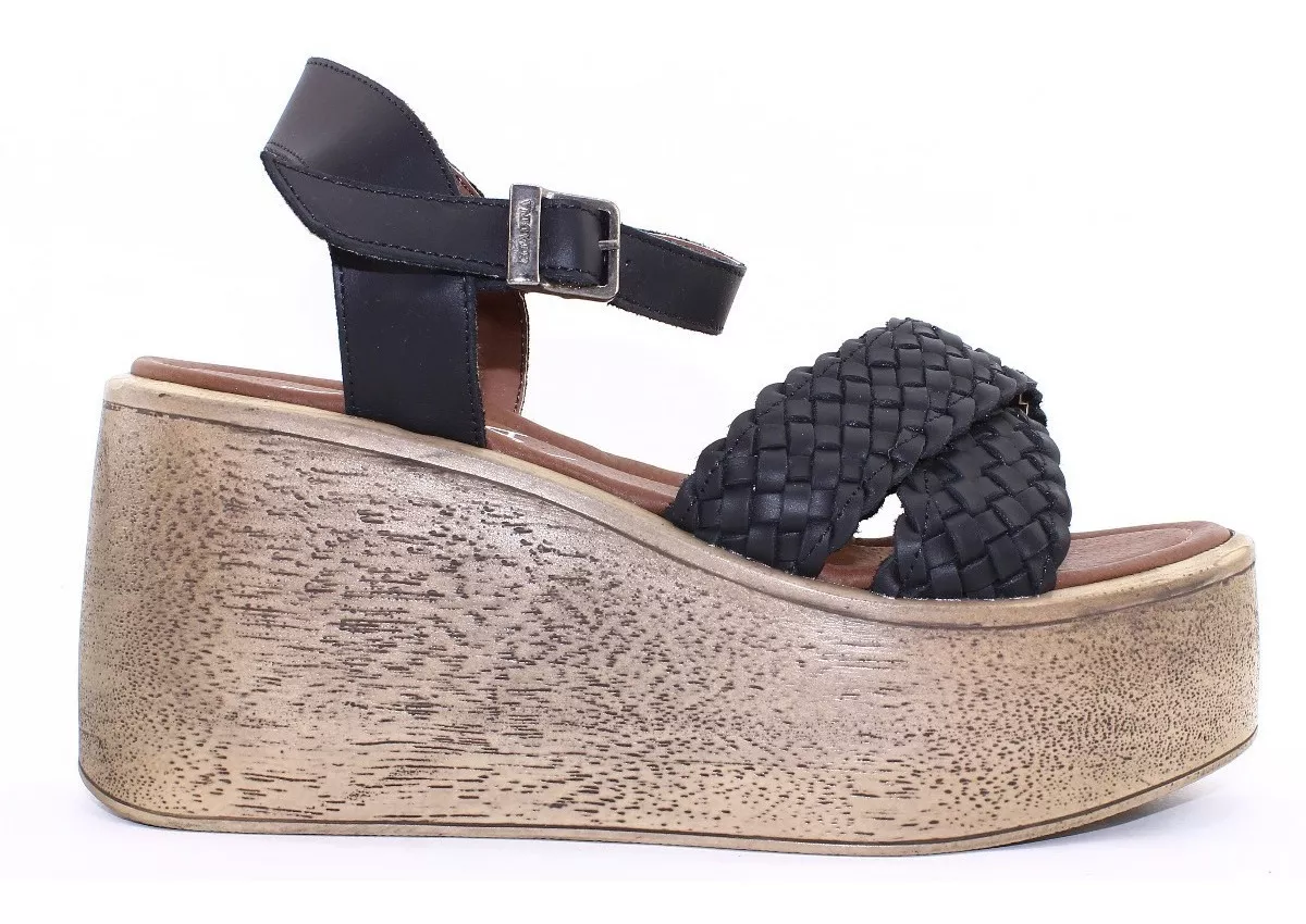 Sandalias Citadina Dolce Mujer Taco Alto Plataforma Carg