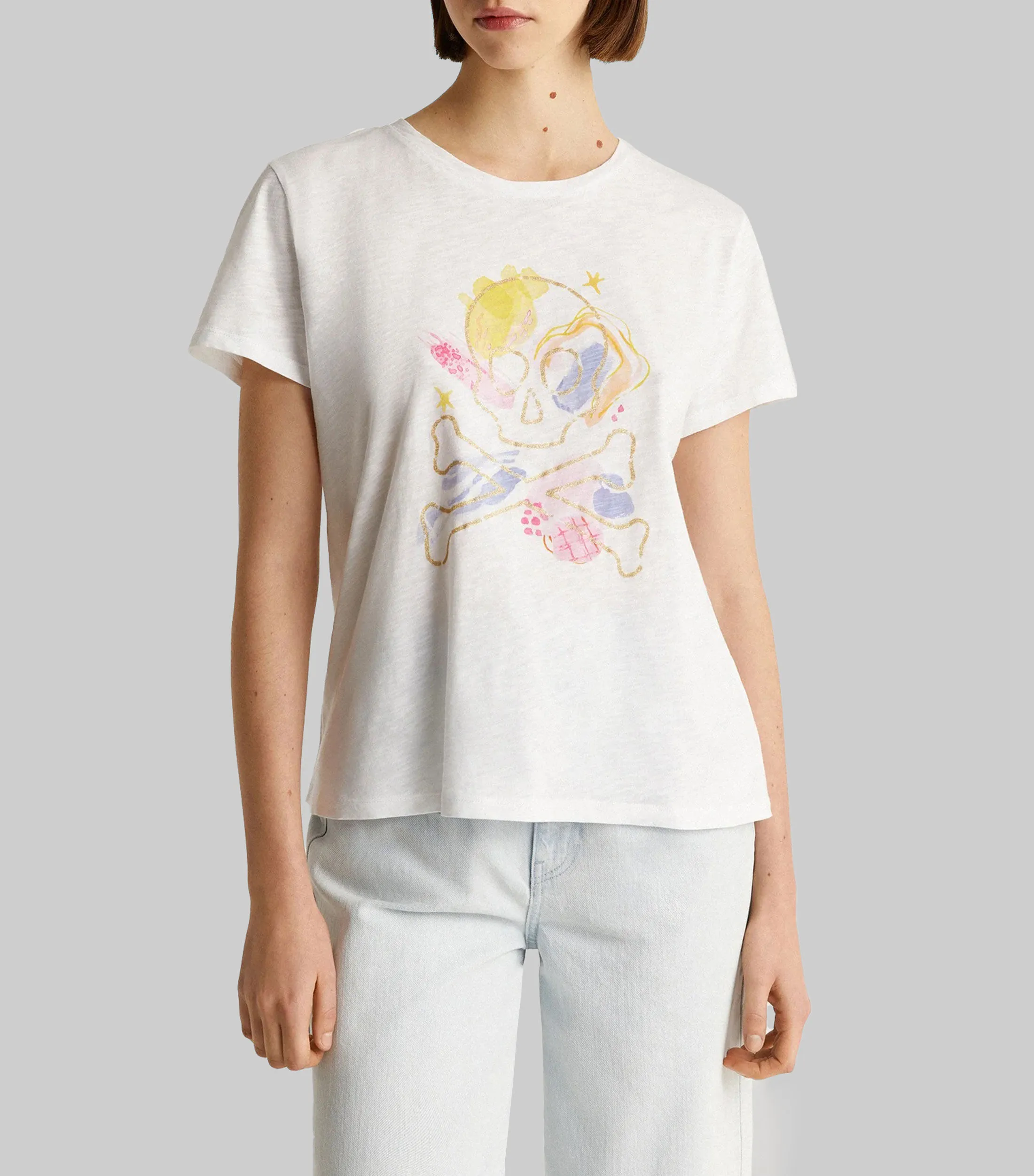 Scalpers Playera Cuello Redondo Manga Corta Mujer