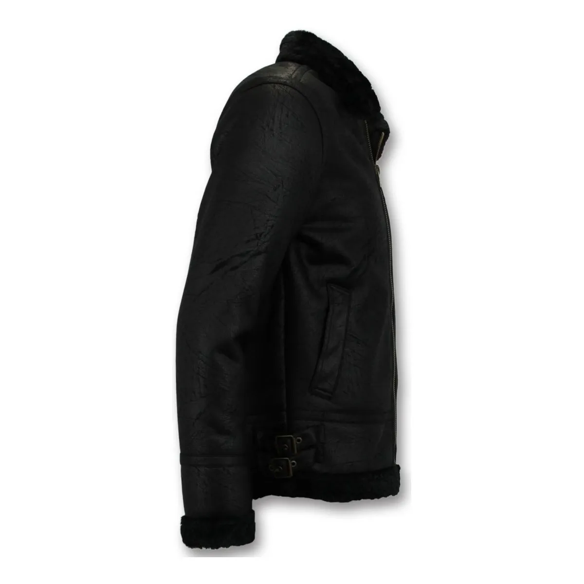Shearling Jacket Lammy Coat Hombre