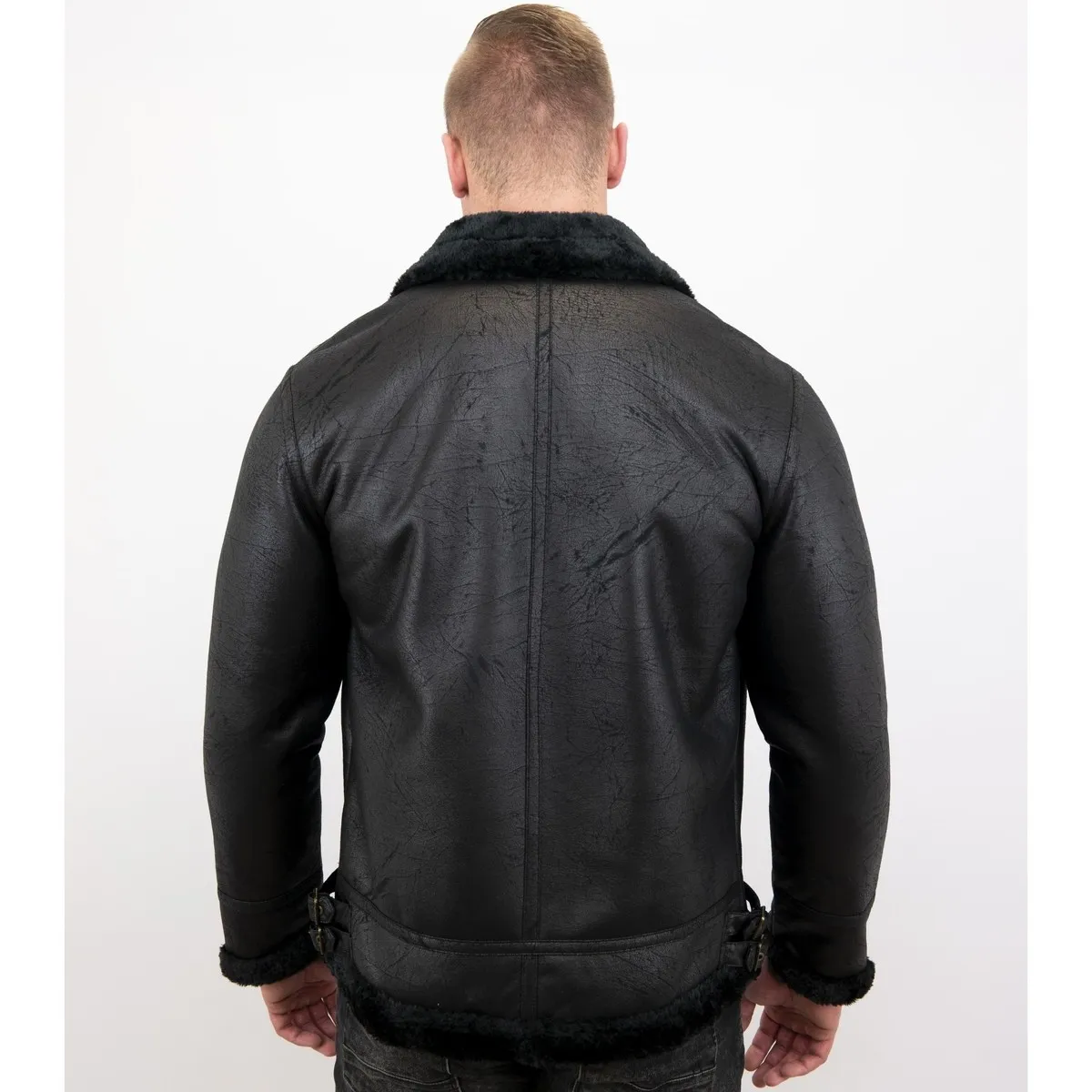 Shearling Jacket Lammy Coat Hombre