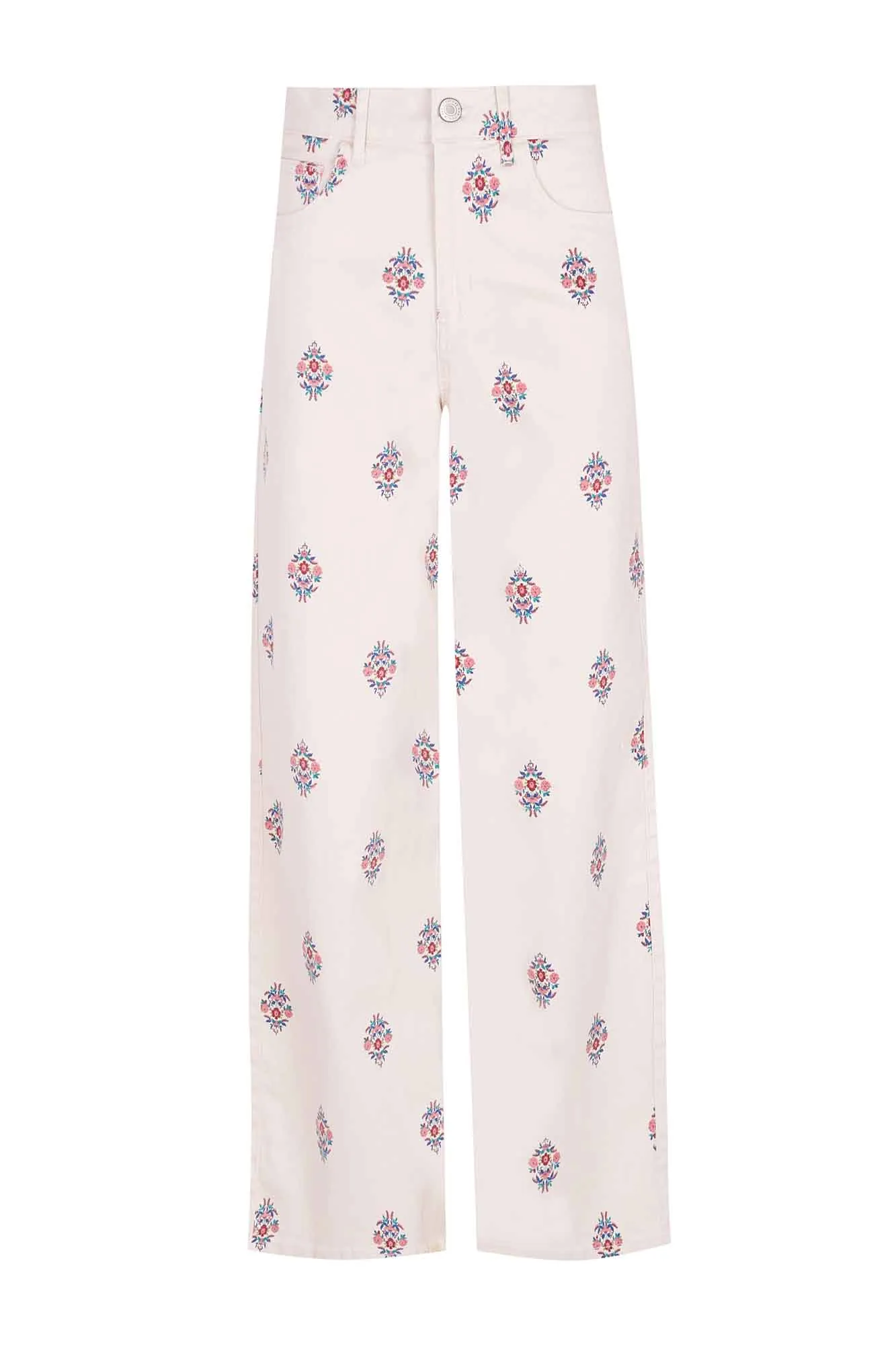 Slowlove Pantalón Palazzo estampado