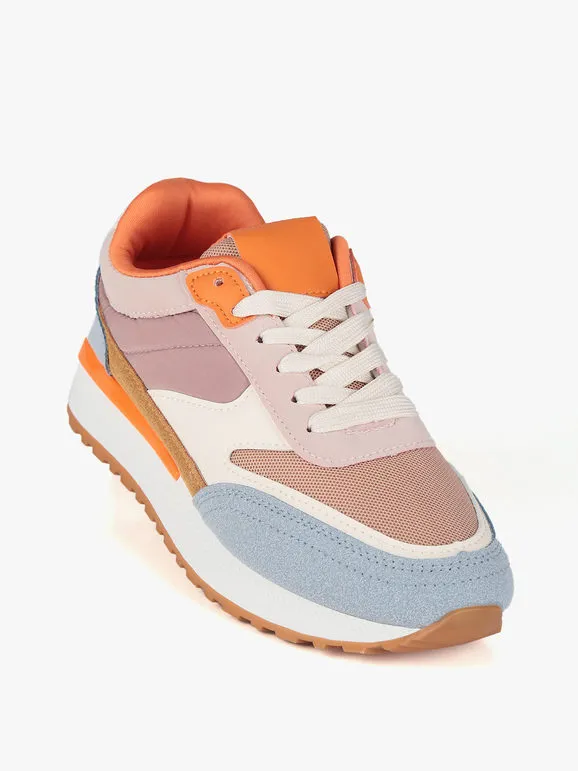 Solada Deportivas de mujer multicolor con plataforma