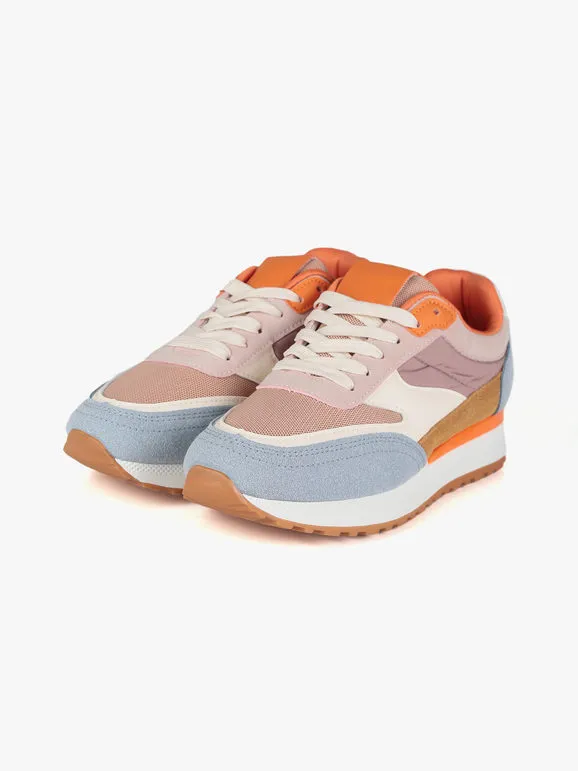 Solada Deportivas de mujer multicolor con plataforma