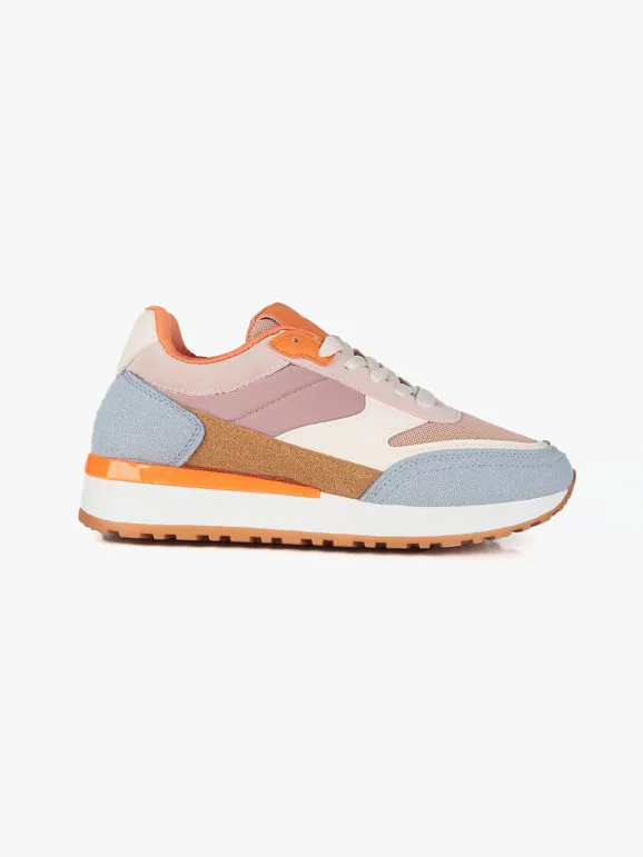 Solada Deportivas de mujer multicolor con plataforma