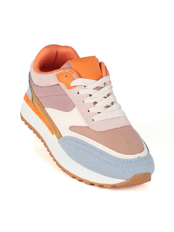 Solada Deportivas de mujer multicolor con plataforma