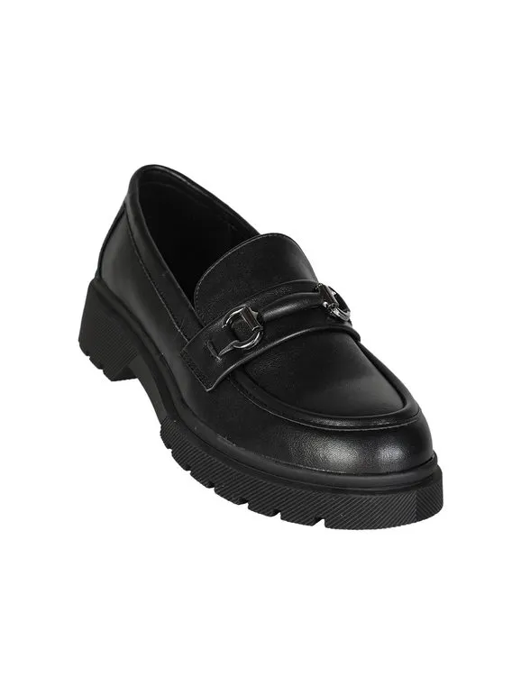 Solada Mocasín de mujer con plataforma.