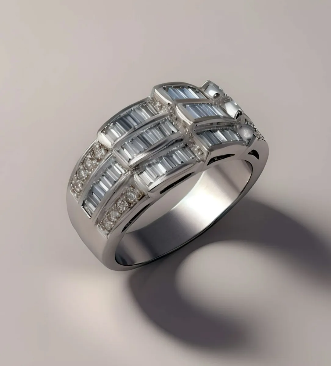 Sortija oro blanco 18K con diamantes 048_YB14138