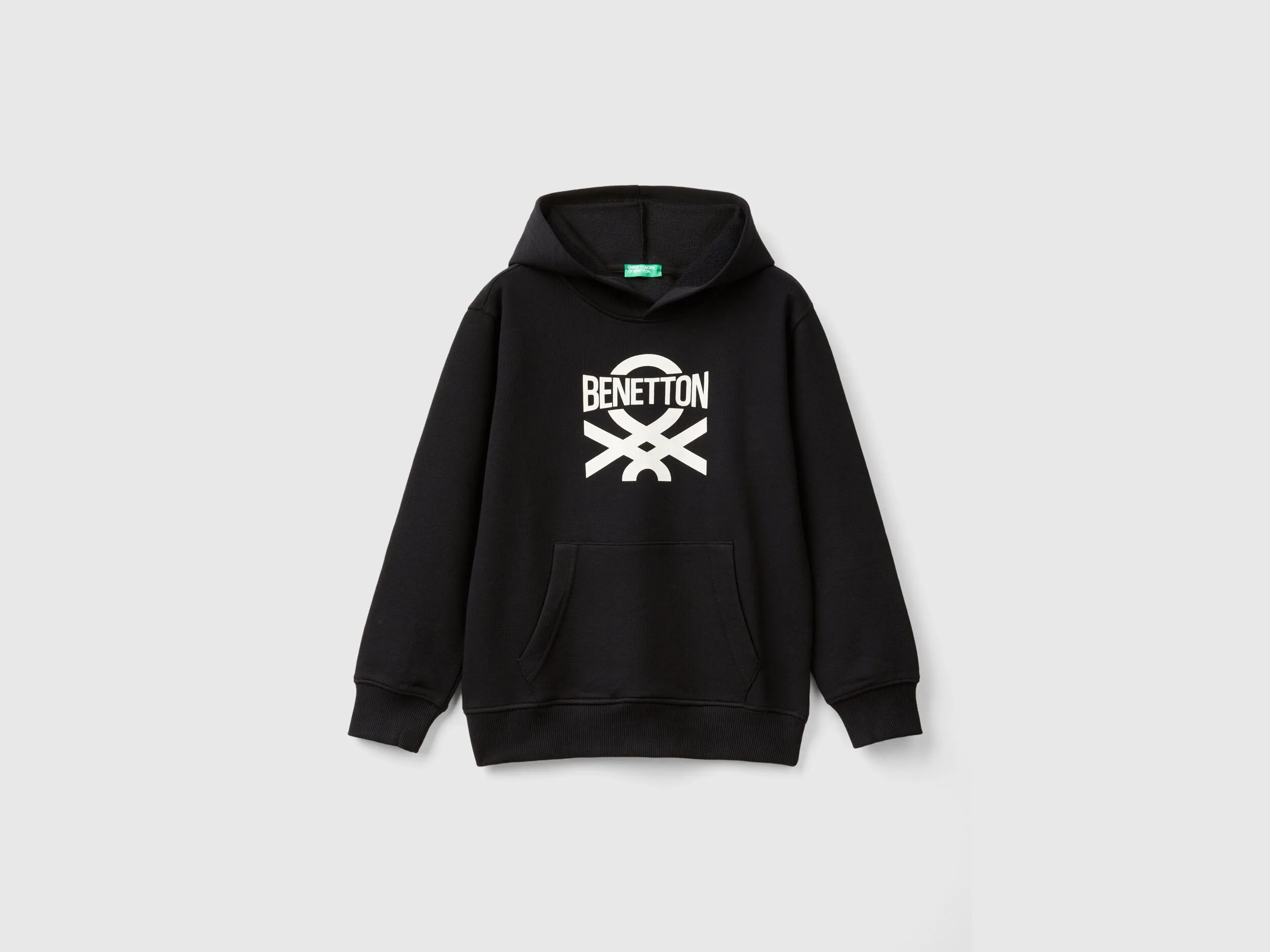 Sudadera con estampado y capucha