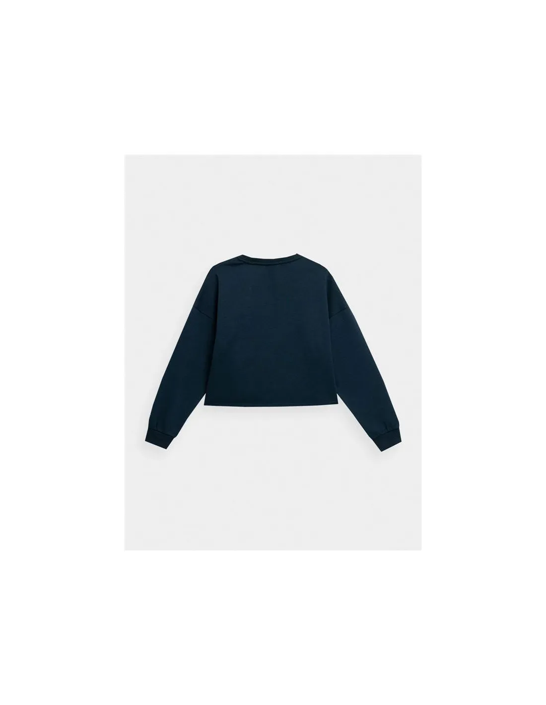 Sudadera de yoga 4F Azul Marino Mujer