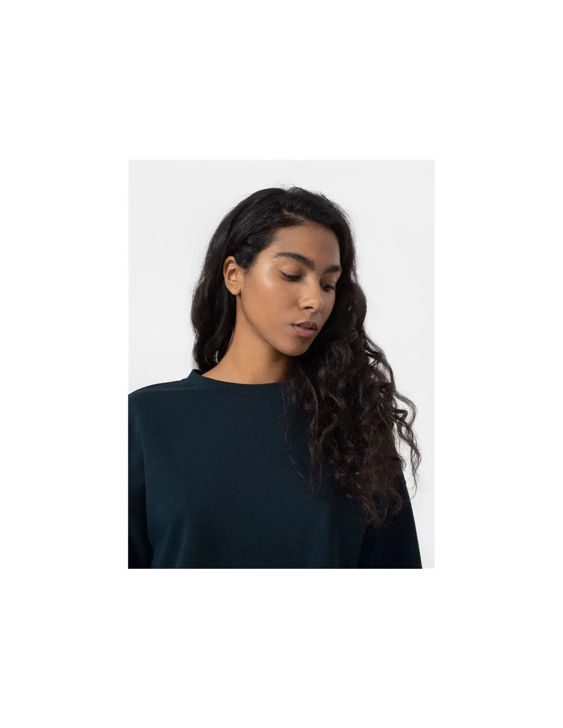 Sudadera de yoga 4F Azul Marino Mujer