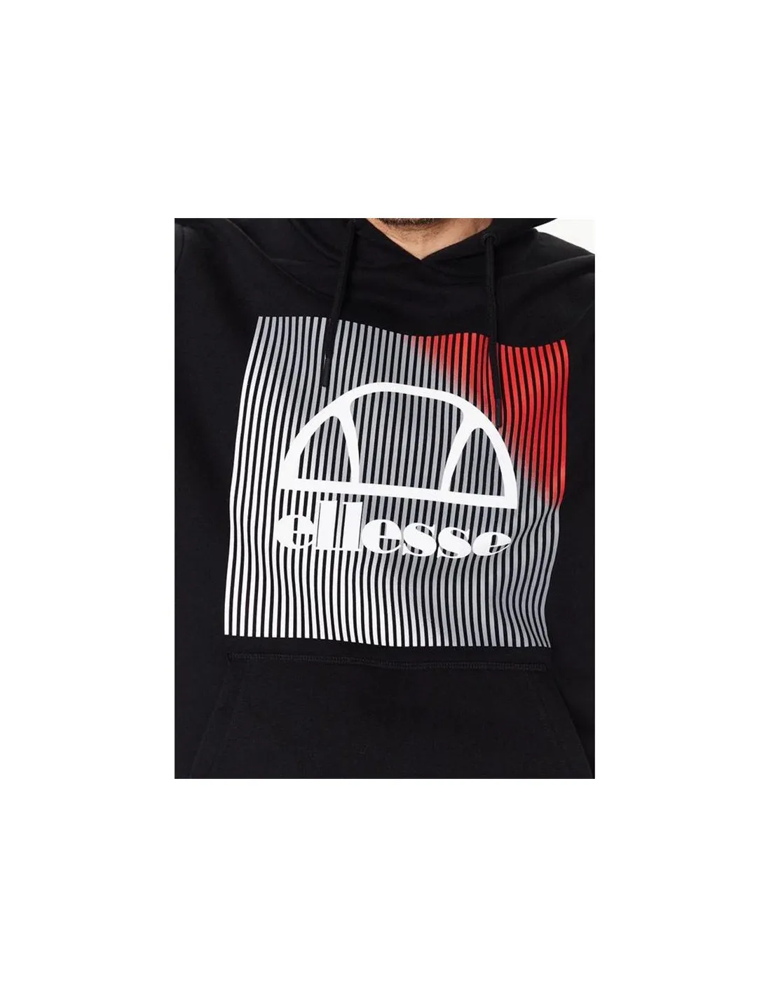 Sudadera Ellesse Farris OH Hoody Hombre Negro
