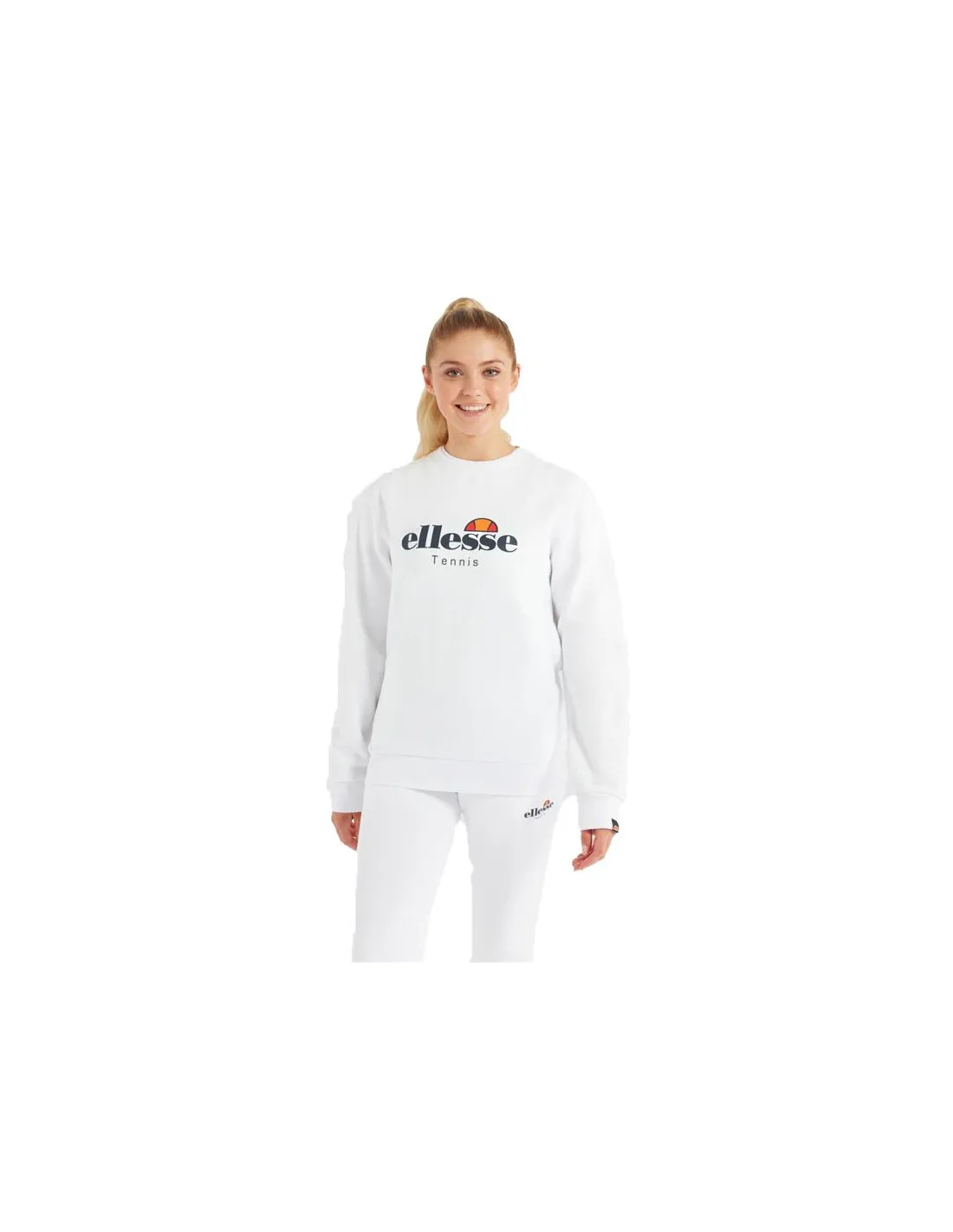 Sudadera Ellesse Pareggio Sweatshirt Mujer White