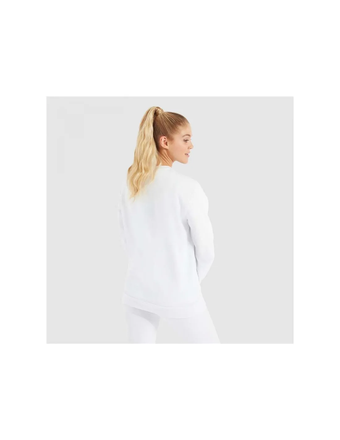 Sudadera Ellesse Pareggio Sweatshirt Mujer White