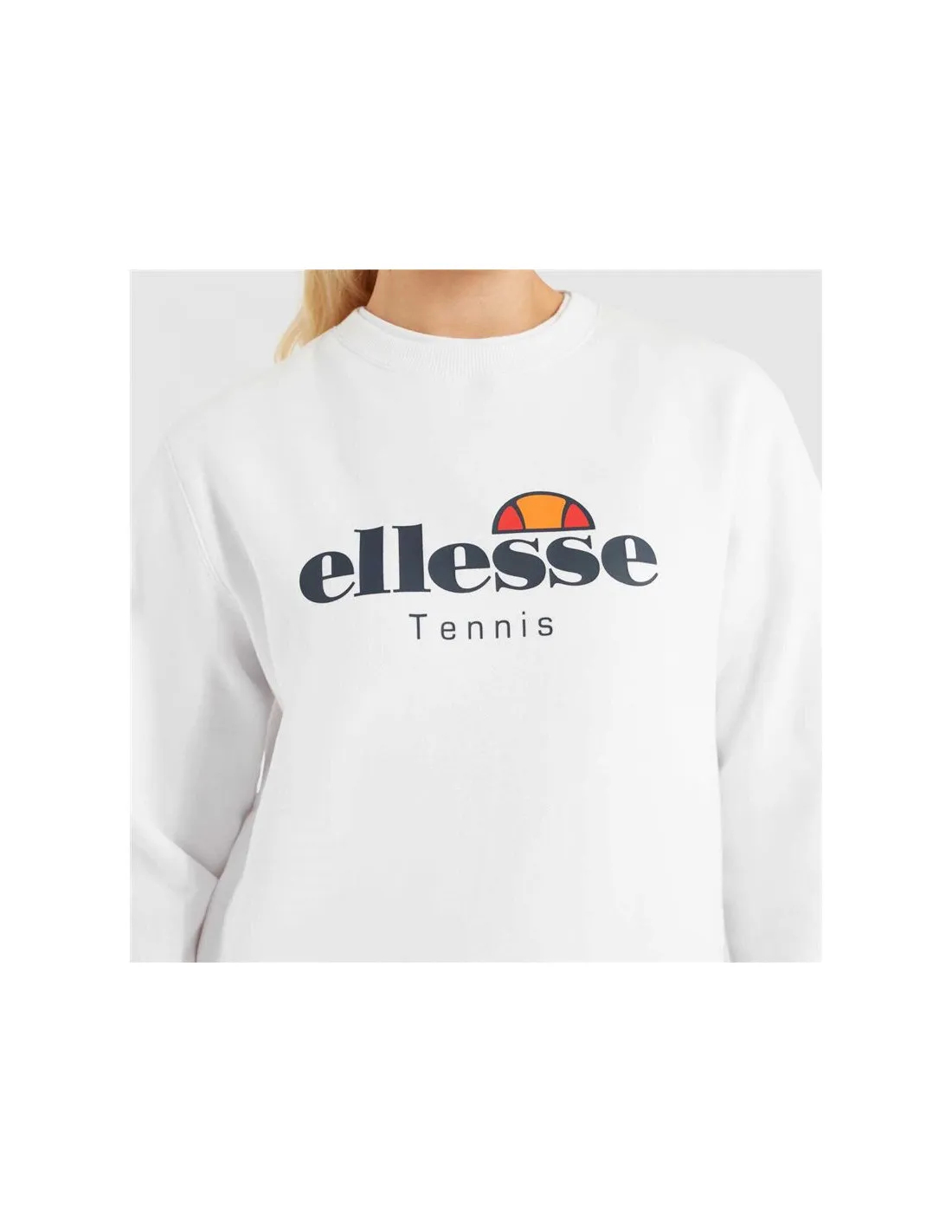 Sudadera Ellesse Pareggio Sweatshirt Mujer White