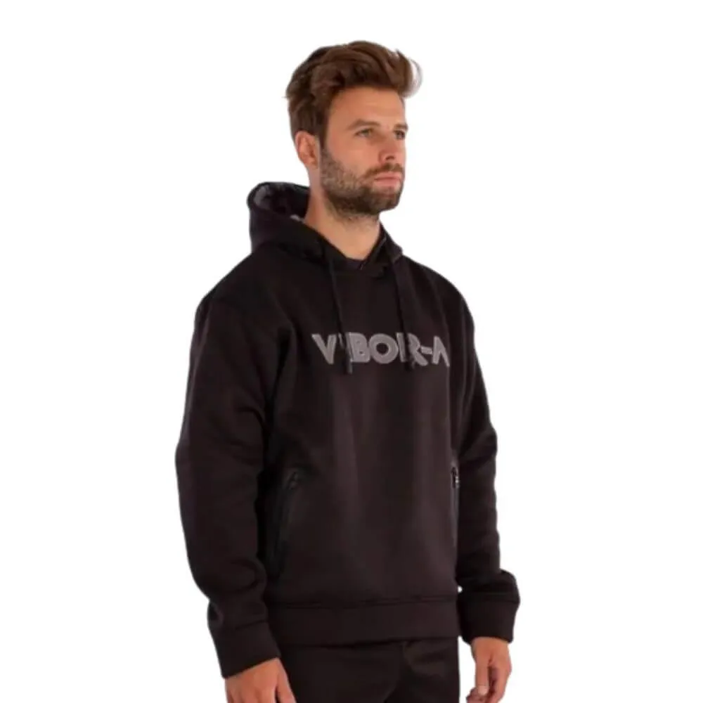 SUDADERA HOMBRE VIBORA YARARA. NEGRO