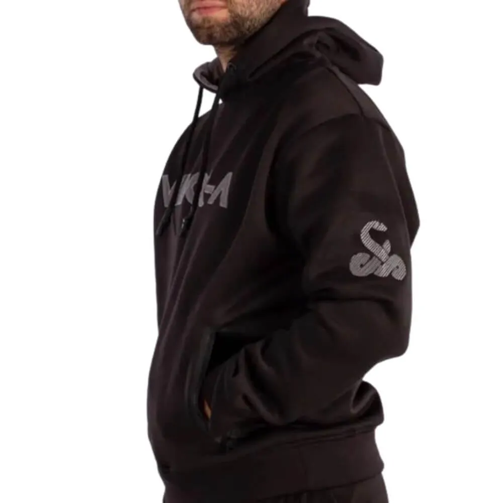 SUDADERA HOMBRE VIBORA YARARA. NEGRO