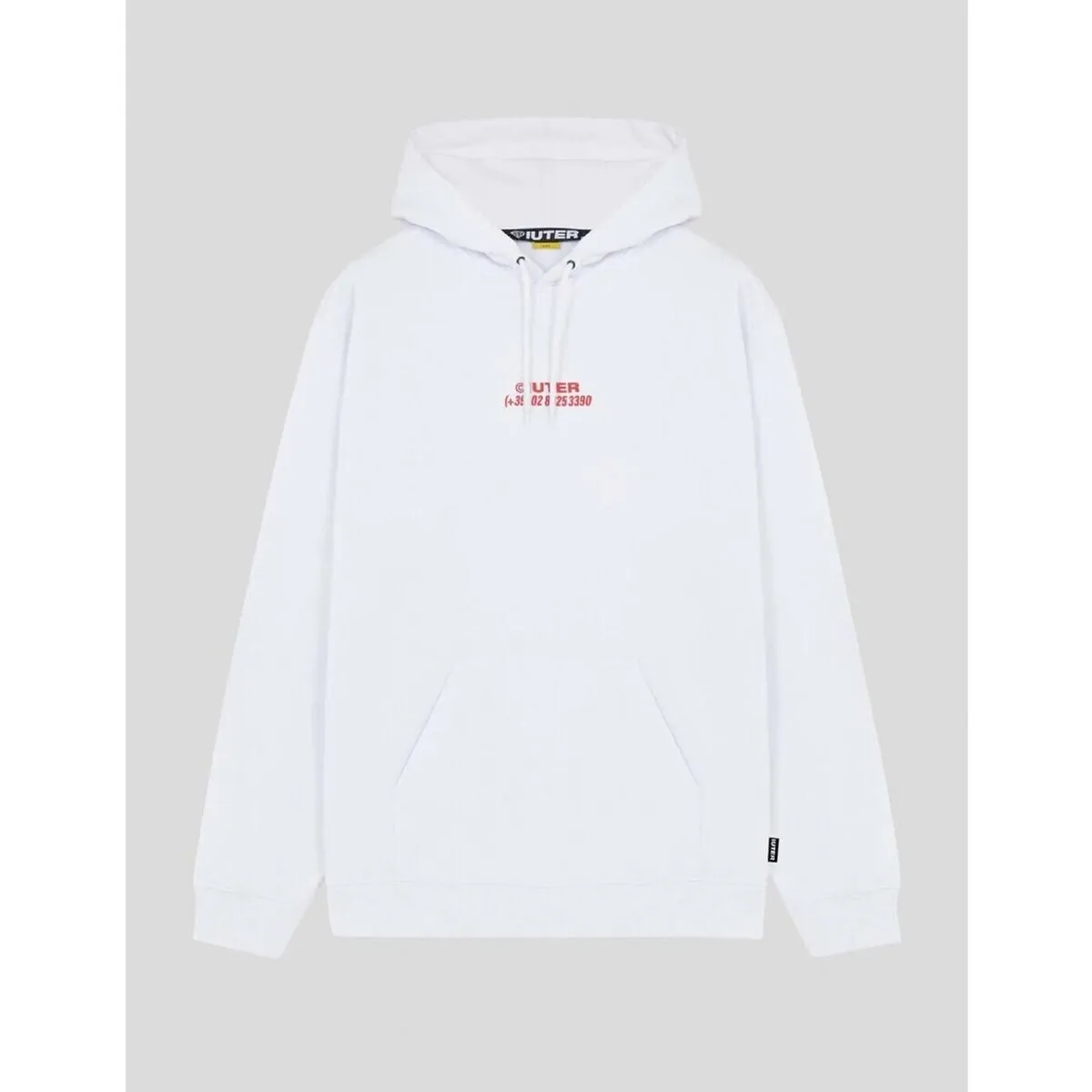SUDADERA  HORSES HOODIE  WHITE