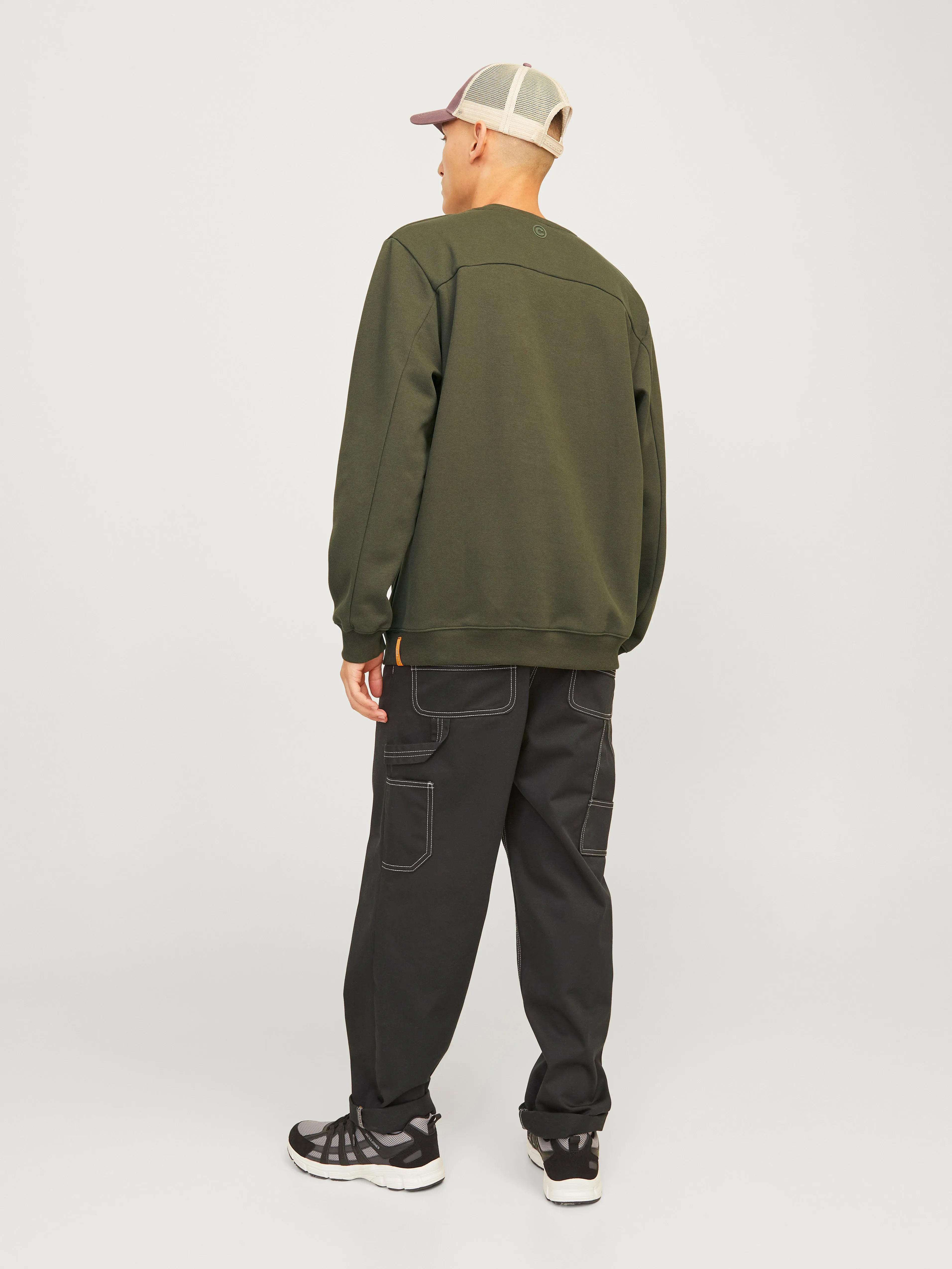 Sudadera Liso | Verde oscuro | Jack & Jones®