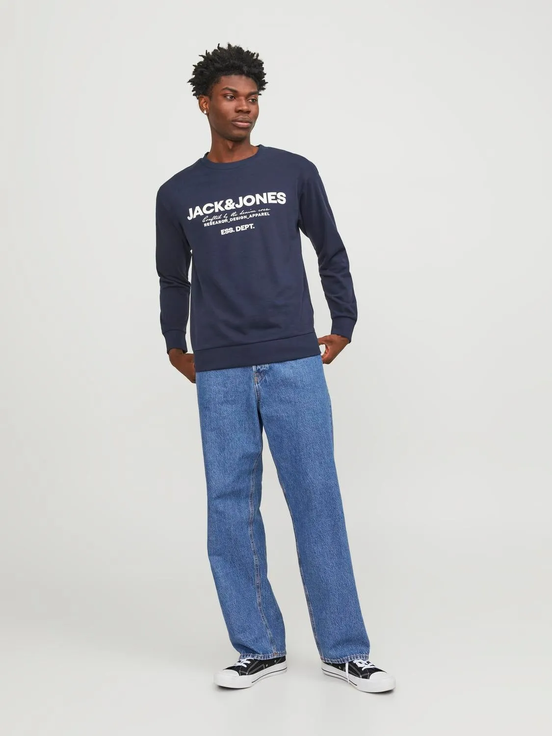 Sudadera Logotipo | Azul oscuro | Jack & Jones®