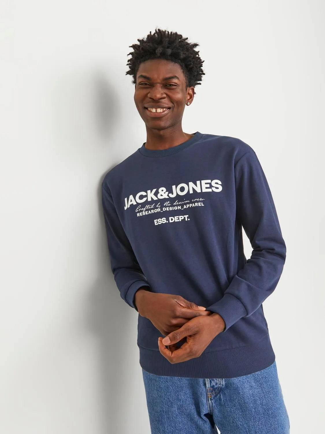Sudadera Logotipo | Azul oscuro | Jack & Jones®