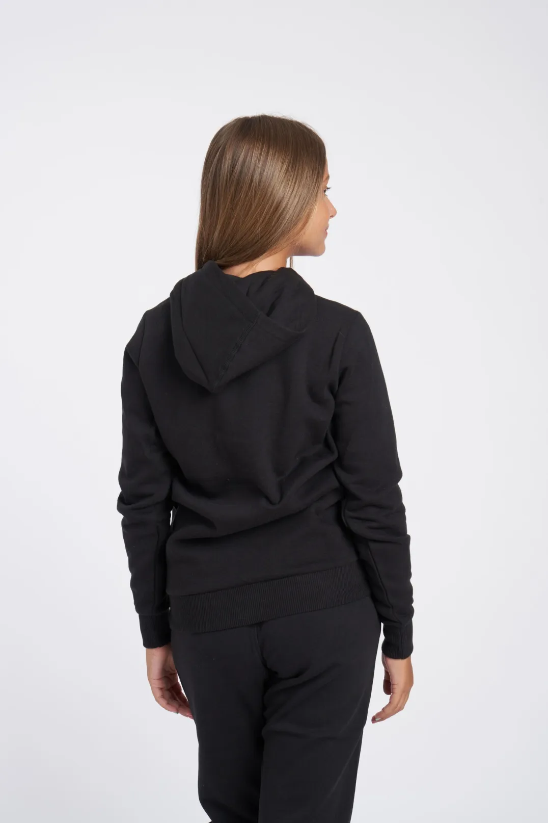 Sudadera Umbro Wardrobe Hoodie Large Logo Junior Black / White