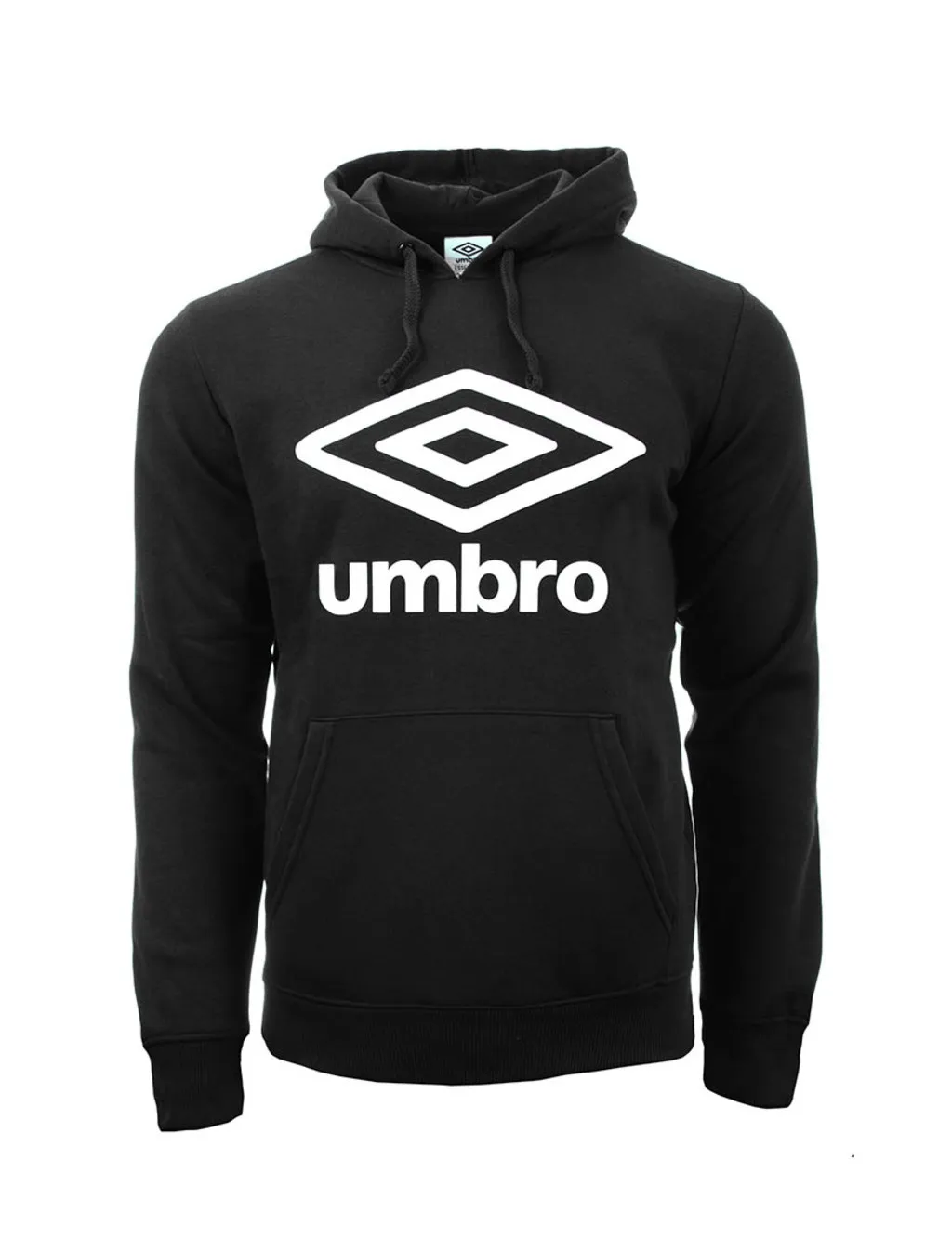 Sudadera Umbro Wardrobe Hoodie Large Logo Junior Black / White