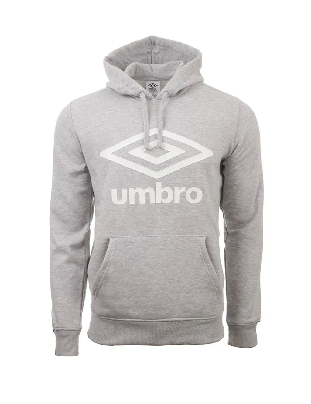 Sudadera Umbro Wardrobe Hoodie Large Logo Junior Grey / White