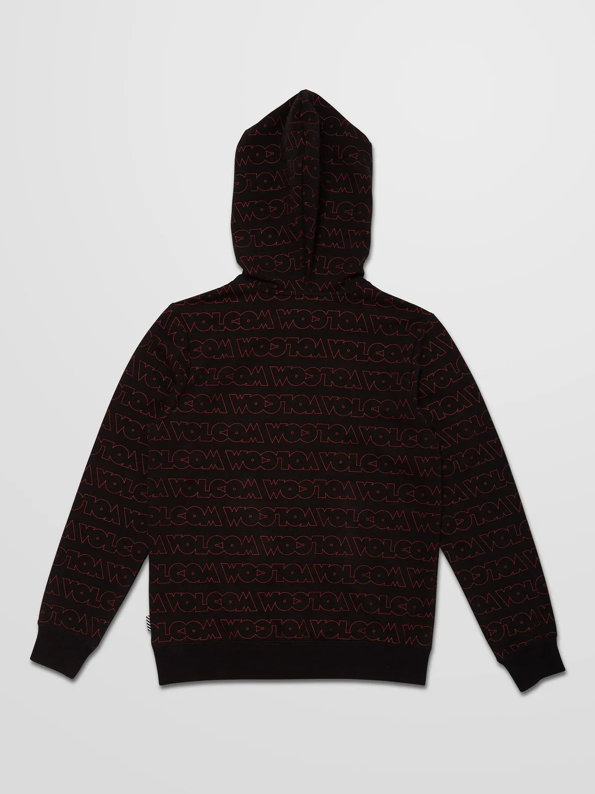 Sudadera VOLCOM niño con capucha Volcom VOLREPEATER – BLACK Ref. C4832100 ojo y boca que brillan en la oscuridad