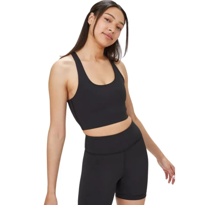 Sujetador de mujer Tentree InMotion Longline Active Bra (Meteorite Black)